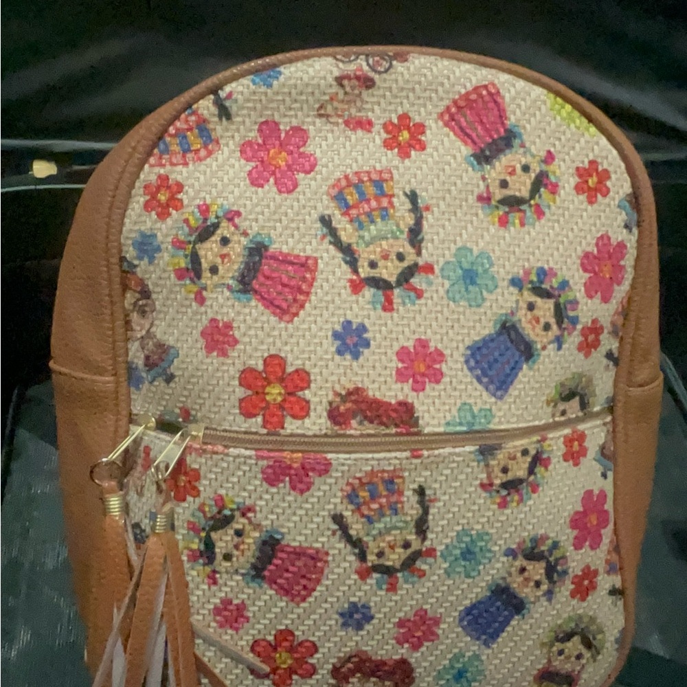 MEXICANA Colorful Patterned Backpack - Picture 4 of 11